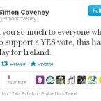 Fine Gael's Director of Elections wants to thank you. 