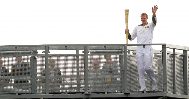 In pictures: the Olympic Flame’s historic visit to Ireland