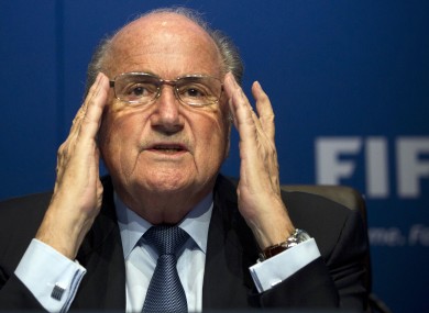 Blatter had previously resisted calls to introduce goal-line technology into football.