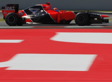 A Marussia F1 car (file photo).