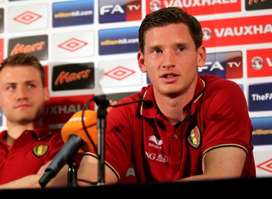 Jan Vertonghen: will replace Ledley King in Spurs defence.