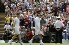 Wimbledon Mens’ Final: Murray wins first set against Federer