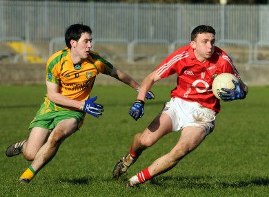 Cork's Mark Collins and Mark McHugh of Donegal have both made the jump from U21 to senior level.