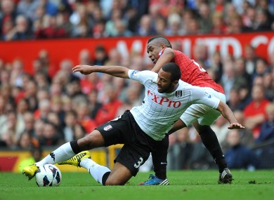 Dembele in action against Manchester United last weekend.