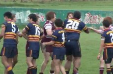 VIDEO: The most violent post-match handshake you’re ever likely to see