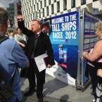 Reader @valmullally enjoyed talking the festival's historical walking tour - here's the guide starting out on a tour. 