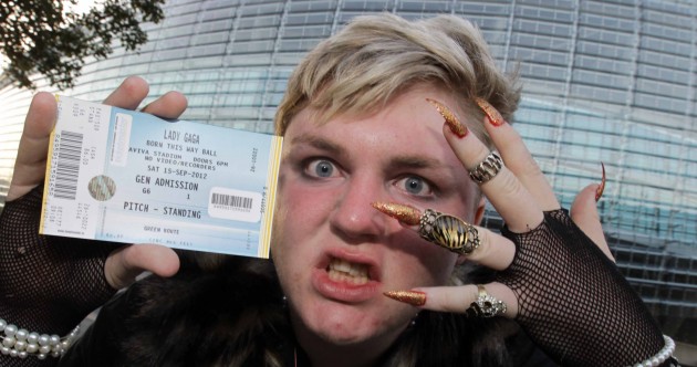 Photos: Fans queue for over a week for Lady Gaga Dublin gig