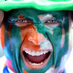 A Notre Dame supporter at the game. ©INPHO/Cathal Noonan