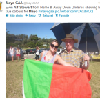 Who knew Home & Away's Alf Stewart was a Mayo fan.