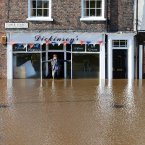City centre shops in York. Image: John Giles/PA Wire.