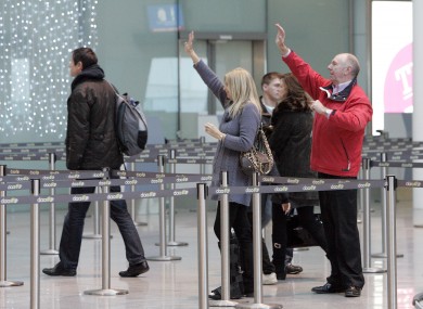 Dublin Airport scenes
