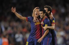 VIDEO: Adriano strike sinks Valencia to keep Barca top