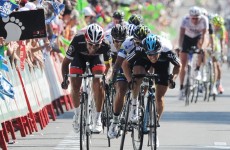 Vuelta á Espana: Bennati trumps Swift at the last