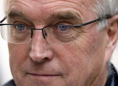 UCI boss Pat McQuaid.