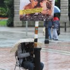 ... unless you're actually sitting in the rain, like this guy

Image: Sasko Lazarov/Photocall Ireland