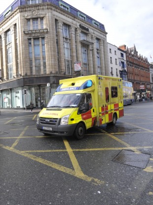 A Dublin Fire Brigade ambulance (File photo)