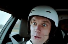 How to sing Jingle Bells while terrified by a speeding car