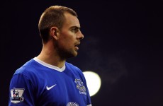 Everton’s Irish midfielder Darron Gibson wins his red card appeal