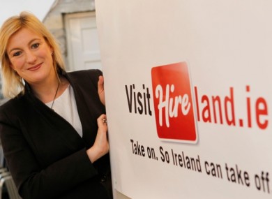 Hireland co-founder Lucy Masterson