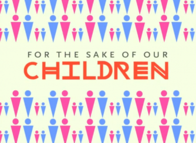 A screengrab from the Iona Institute video that has been removed from YouTube.