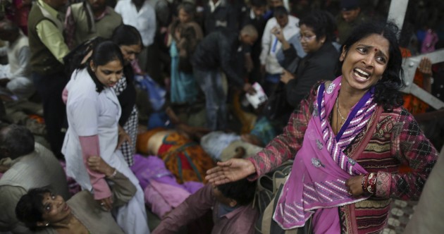 Stampede kills 36 people at India’s Kumbh Mela festival