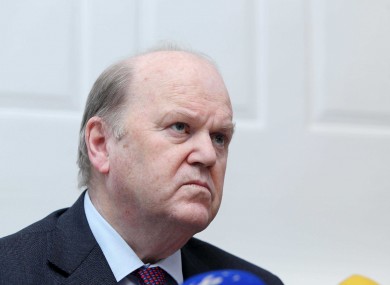 Minister for Finance Michael Noonan
