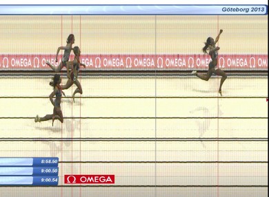 Fionnuala Britton narrowly missed out on second place.