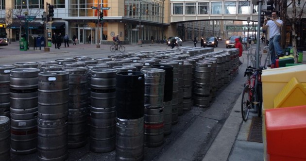 PIC: St Patrick’s Day delivery to a single Irish pub