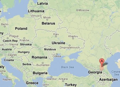 The Czech ambassador to the US has moved to clear up any confusion between his country and Chechnya (highlighted).