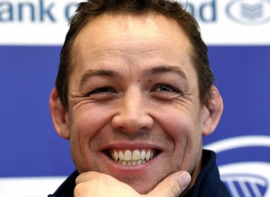 Leinster forwards coach Jono Gibbes.