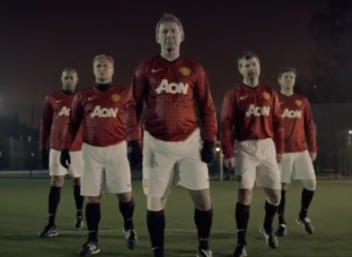 Dublin, Blackmore, Robson, Irwin and Sharpe looking pretty mean.