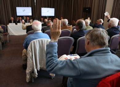 Shareholders at the Irish Continental Group AGM this week