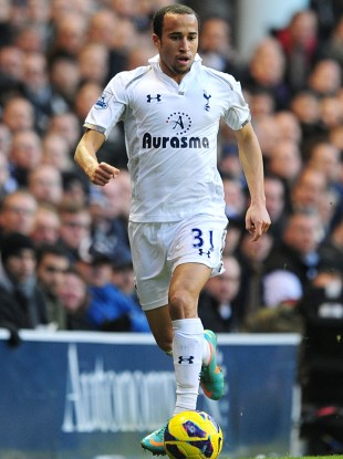 Townsend playing for Spurs.