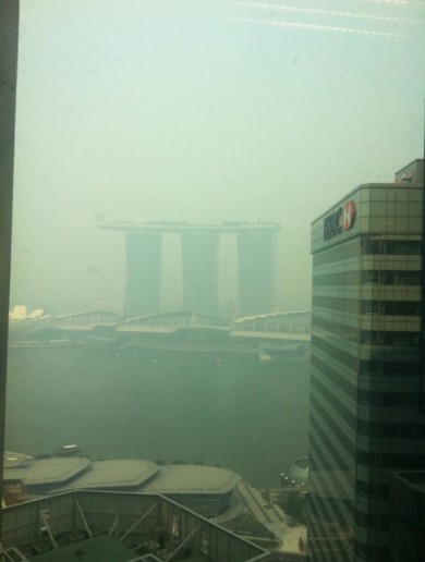 Not much of a view: Singapore’s haze hits crisis levels