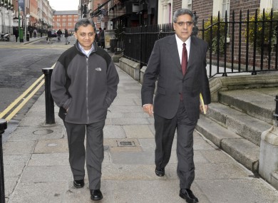 Ashoka Mody with the IMF's Ajai Chopra