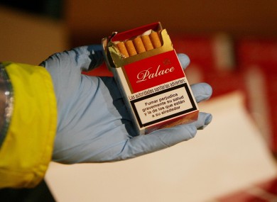 File photo of Palace cigarettes