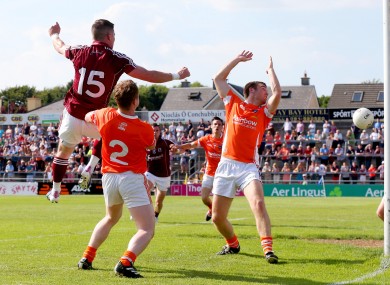 Danny Cummins scores Galway's opening goal