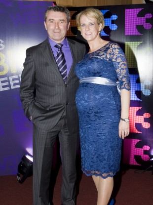 Martin King and Sybil at the 2012 schedule launch