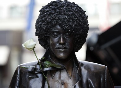 Philo, decorated with a white rose on 4 January last