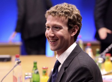 Facebook founder Mark Zuckerberg