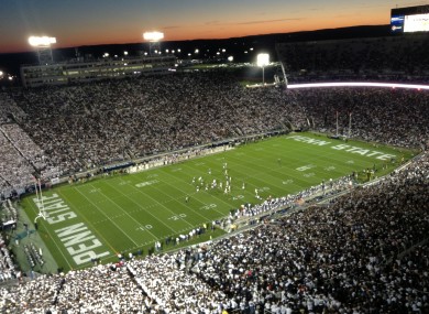 Action from Saturday's meeting of Penn State and UCF.