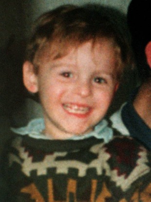 File photo of murdered toddler Jamie Bulger.