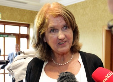 Social Protection Minister Joan Burton