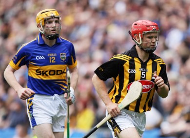 Tipperary's Lar Corbett and Kilkenny's Tommy Walsh.