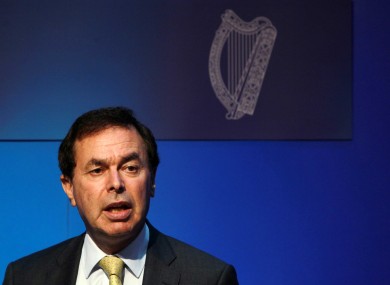Minister for Justice Alan Shatter. (File photo)