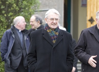 Former Bishop William Lee at a conference in Maynooth in 2009.