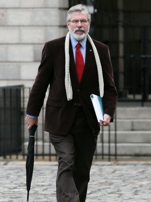 Gerry Adams last week