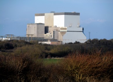 Hinkley Point nuclear power station in Somerset
