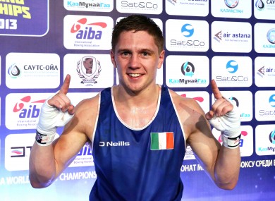 Jason Quigley has won Ireland's first male World Boxing silver.