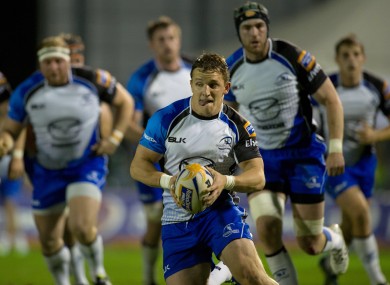 Connacht's Paul O'Donohoe makes a break against Benetton Treviso.